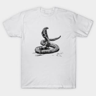 Cobra Ink Drawing T-Shirt